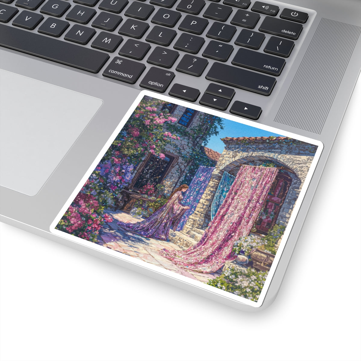 Dazzling Fabrics Sticker