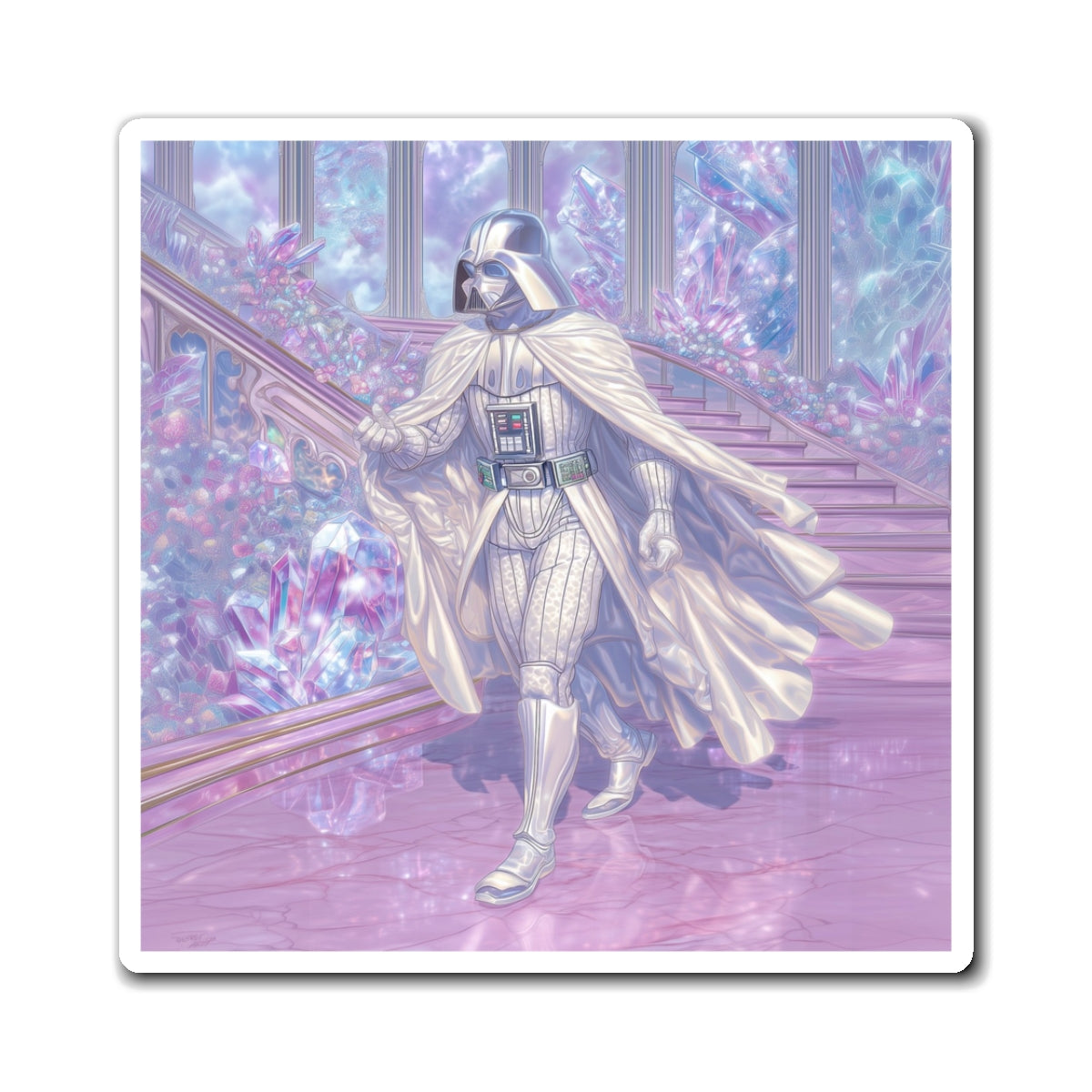 Redeemed Vader Fridge Magnet