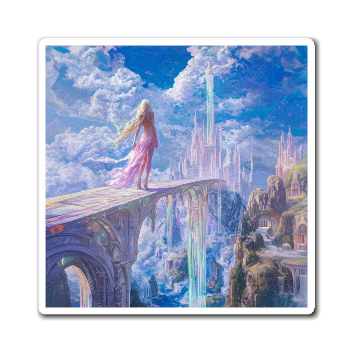 Crystal Palace Fridge Magnet