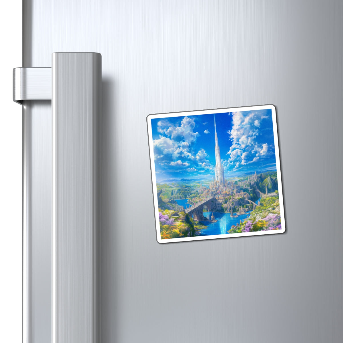 Realm's Capital Fridge Magnet