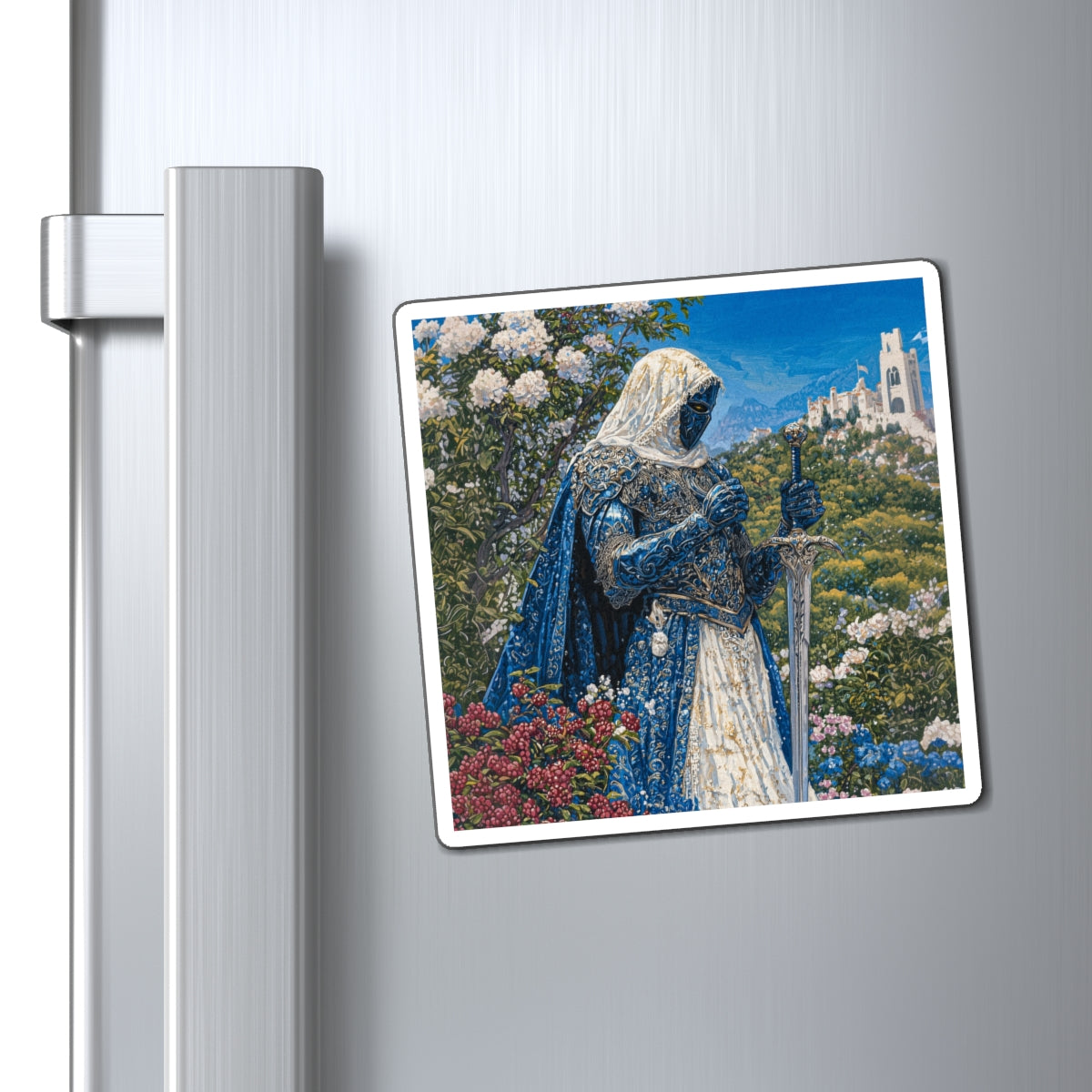 Gilded Traveller Fridge Magnet