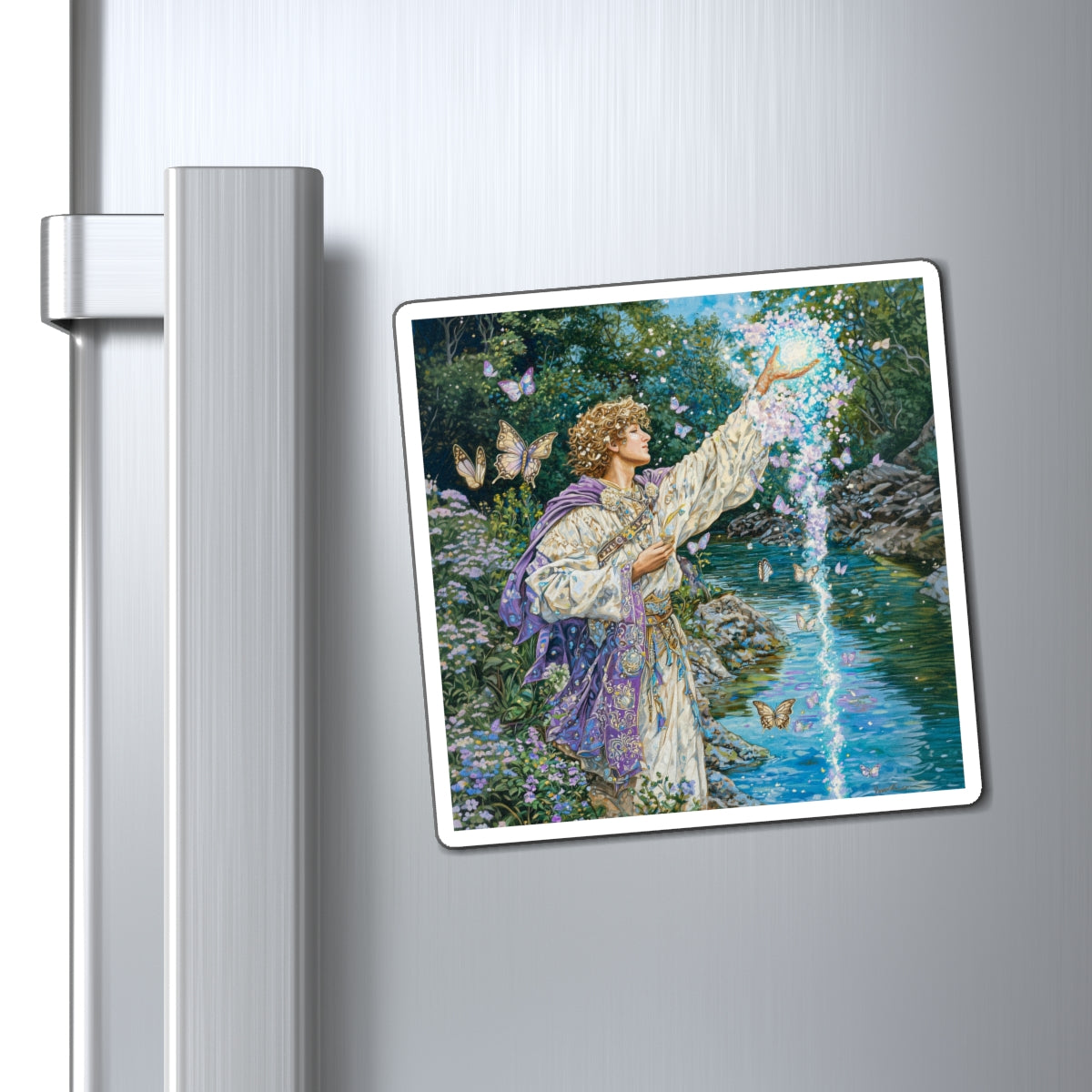 River Sage Fridge Magnet