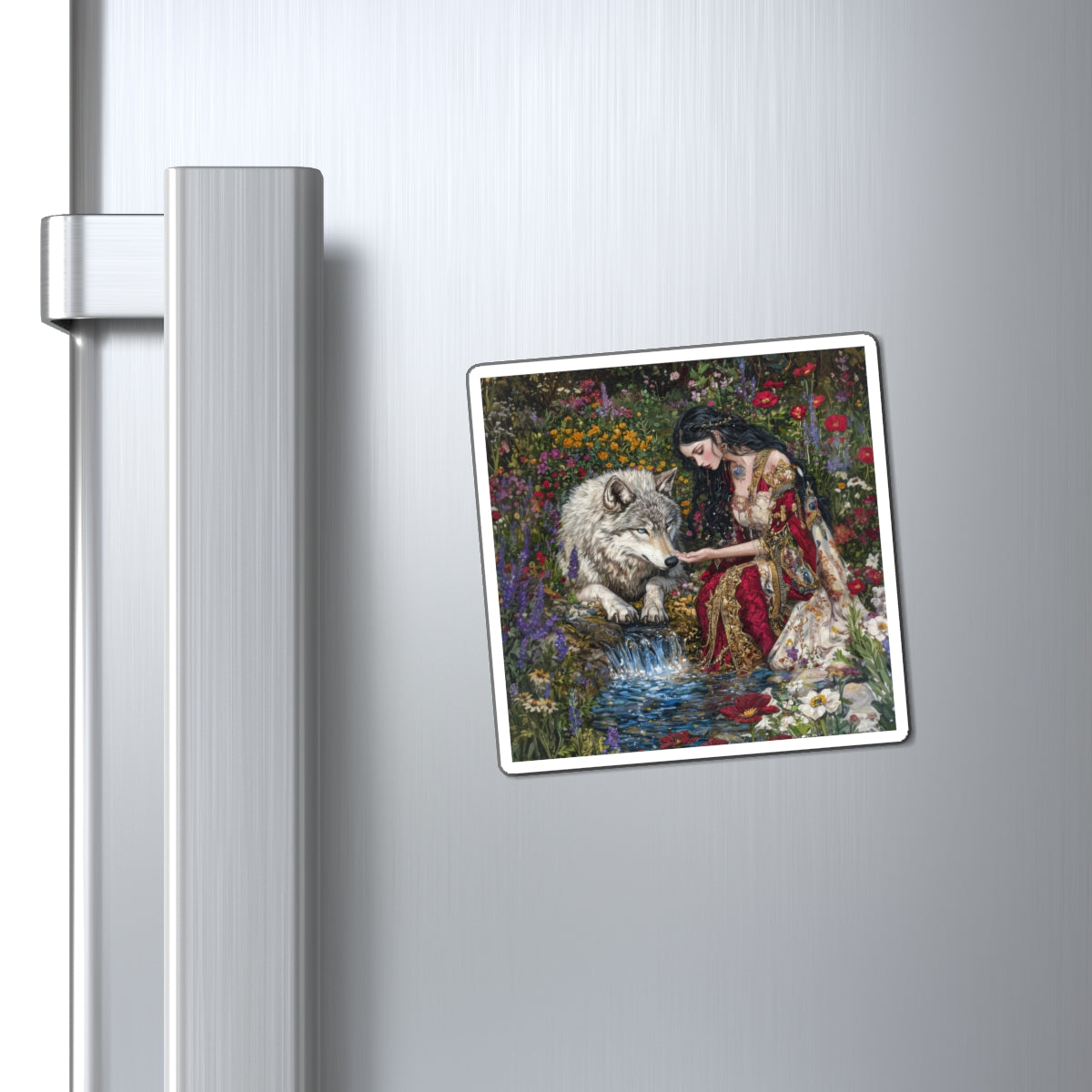 Maiden's Protector Fridge Magnet