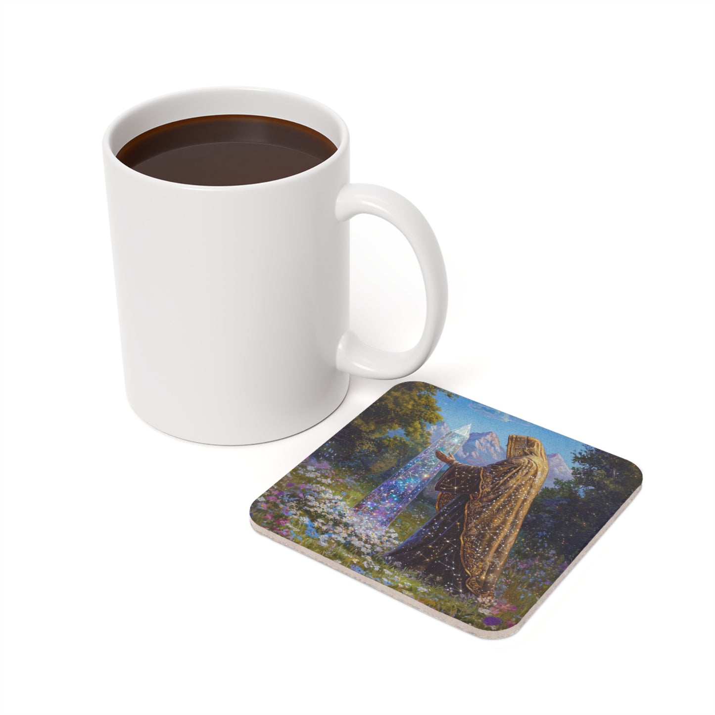 Crystalline Obelisk Coaster