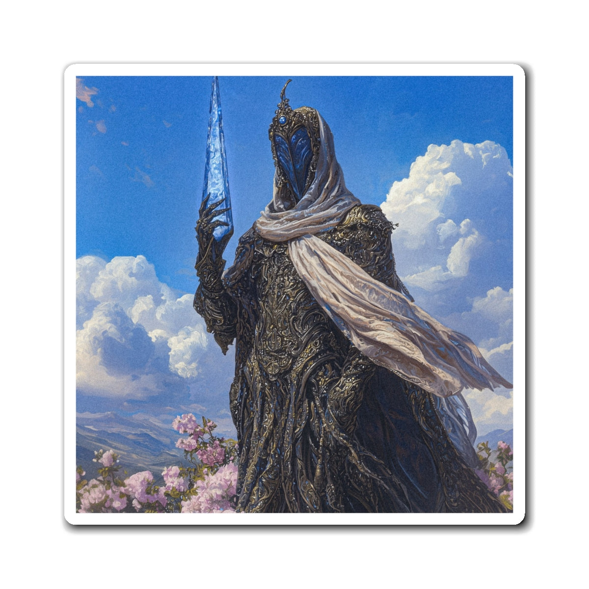 Temple Acolyte Fridge Magnet