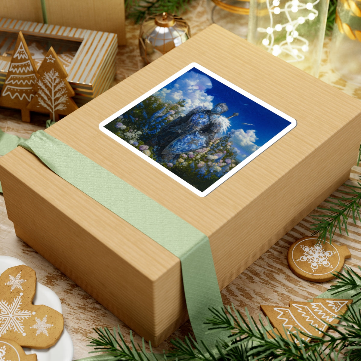 Sapphire Knight Sticker