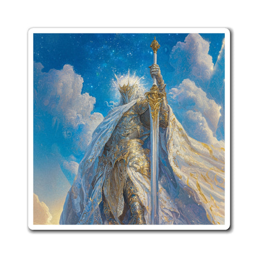 Divine Champion Fridge Magnet