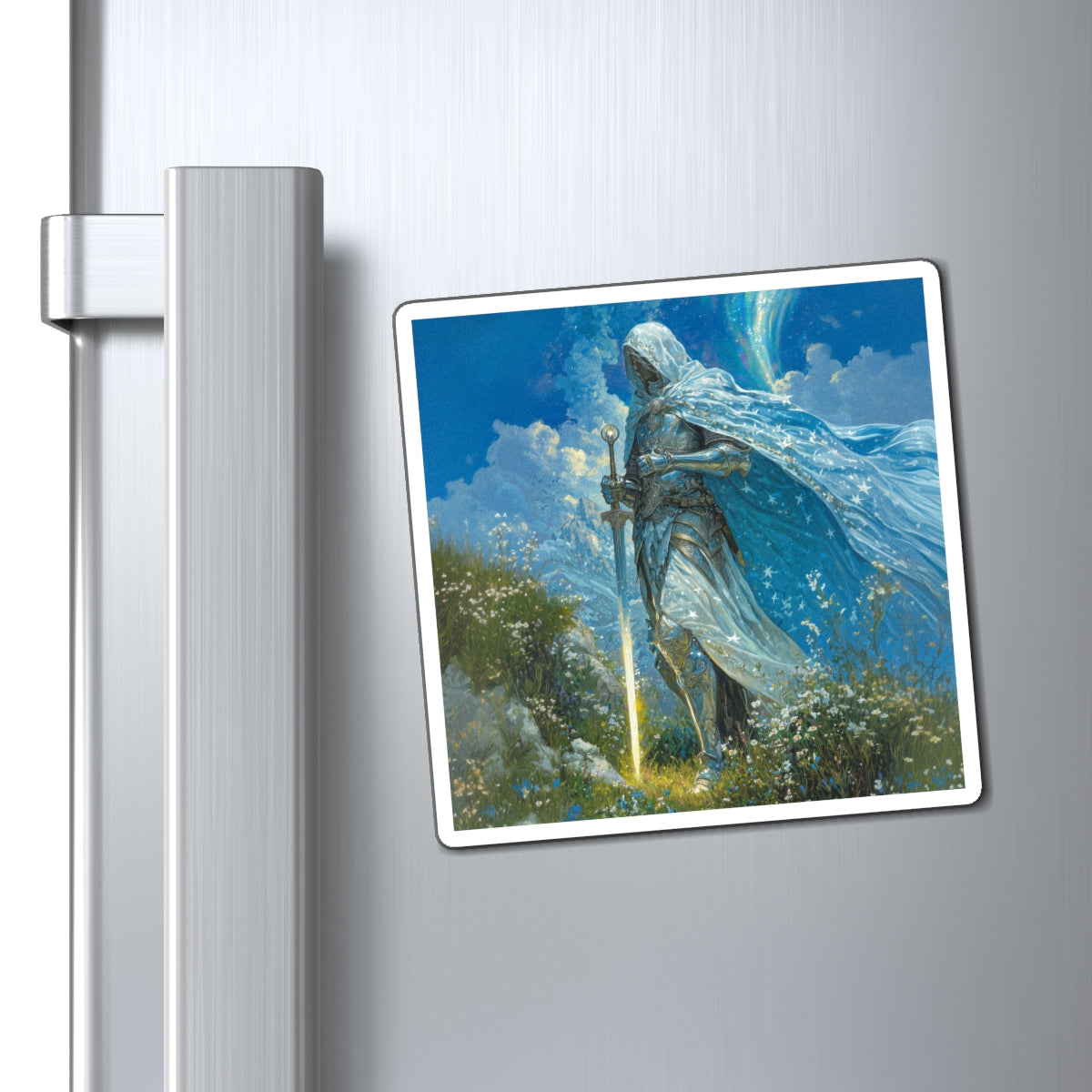 Cloaked Wanderer Fridge Magnet
