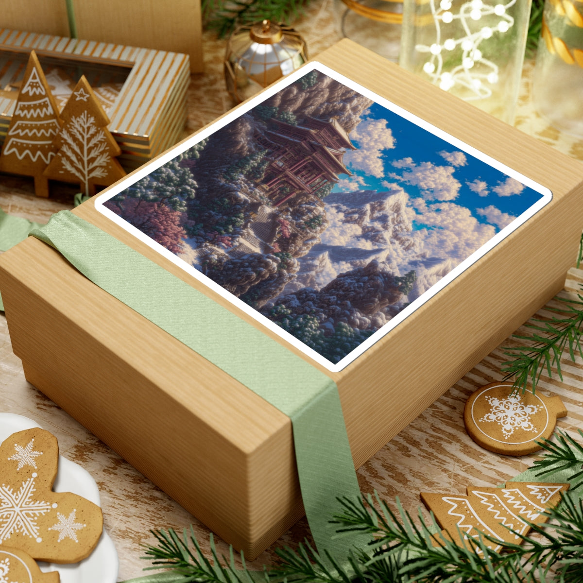 Alpine Pagoda Sticker