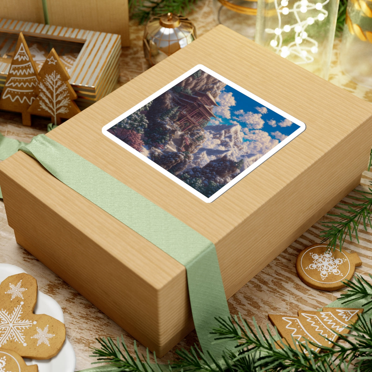 Alpine Pagoda Sticker