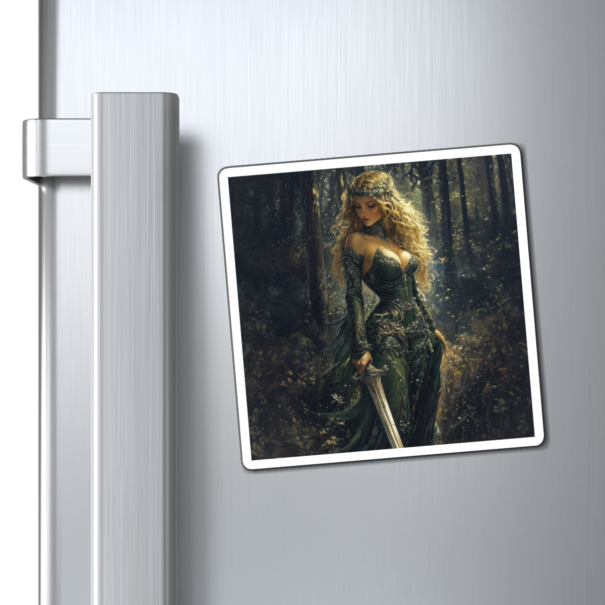 Woodland Warrior Fridge Magnet