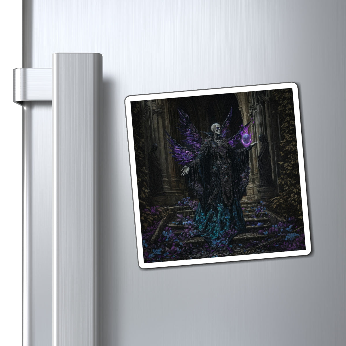 Eldritch Necromancer Fridge Magnet