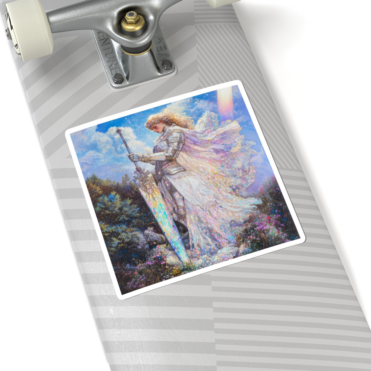Iridescent Valkyrie Sticker