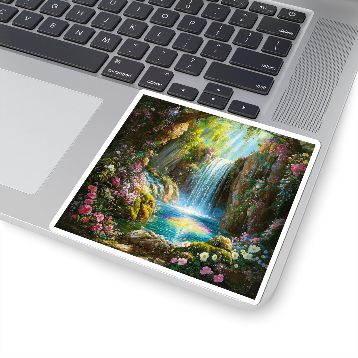 Rainforest Waterfall Sticker