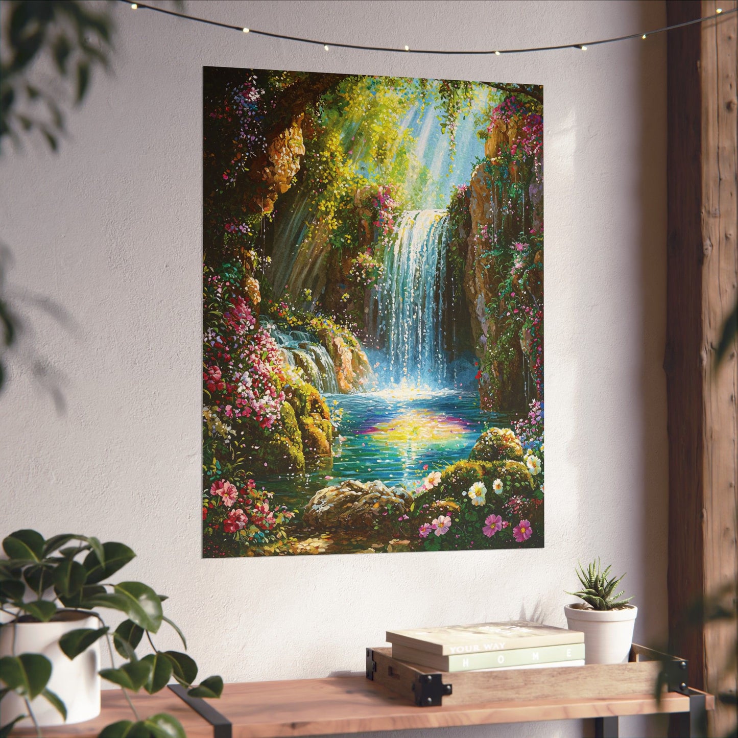 Rainforest Waterfall