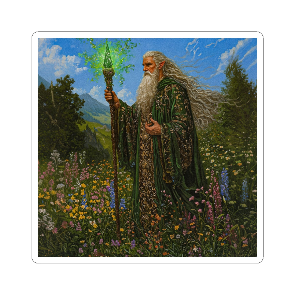 Nomadic Wizard Sticker
