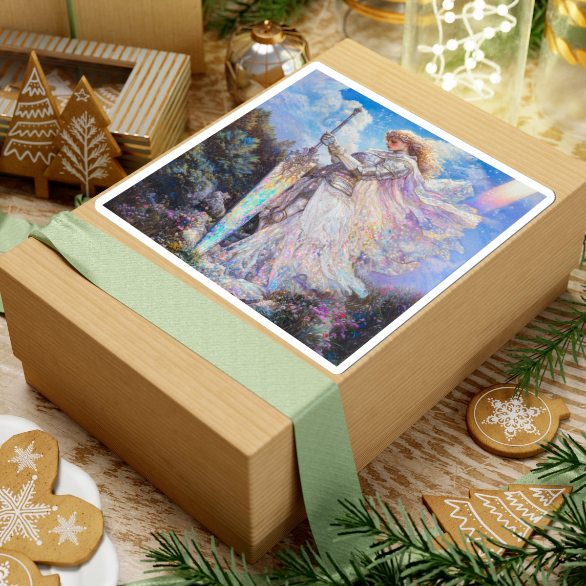 Iridescent Valkyrie Sticker