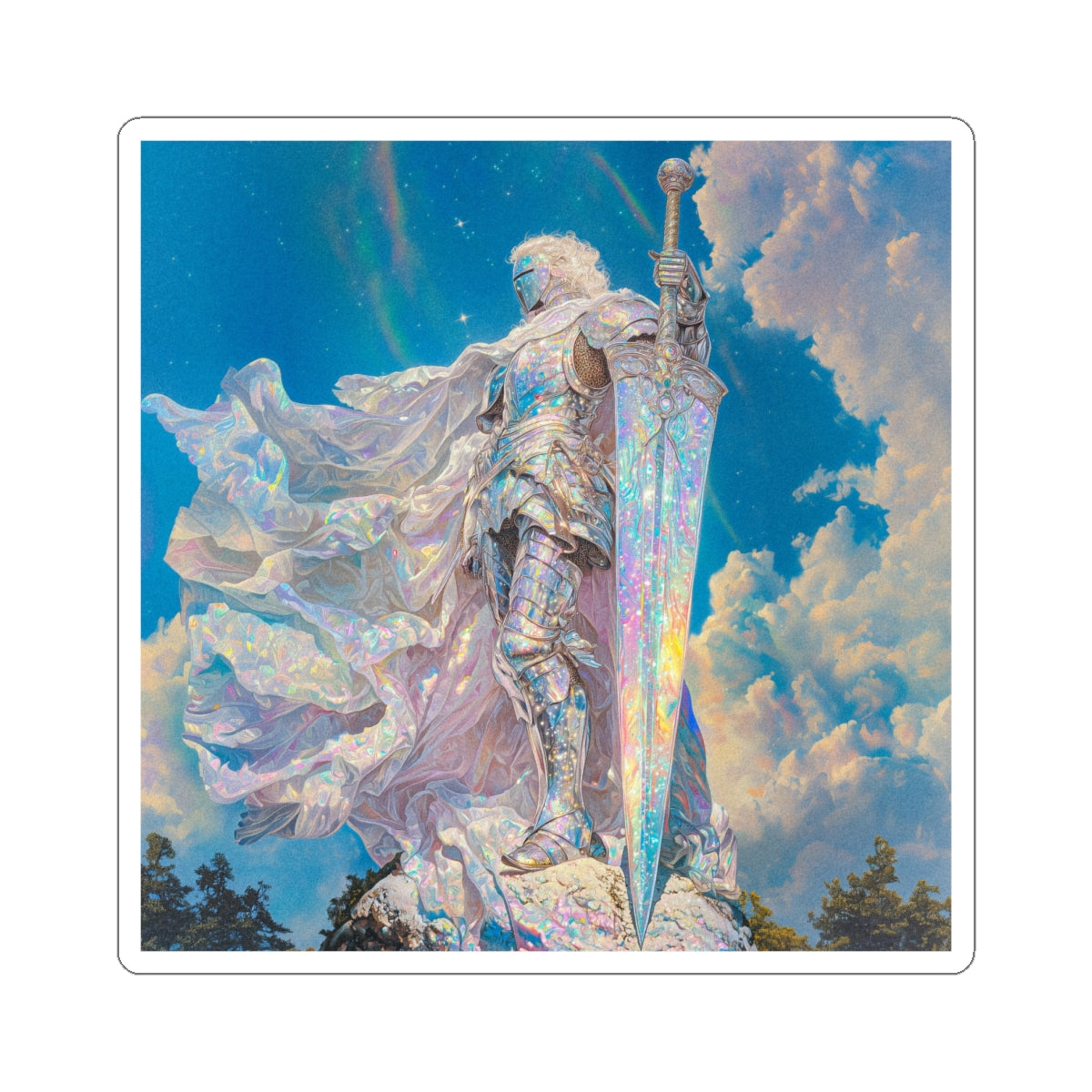 Radiant Paladin Sticker