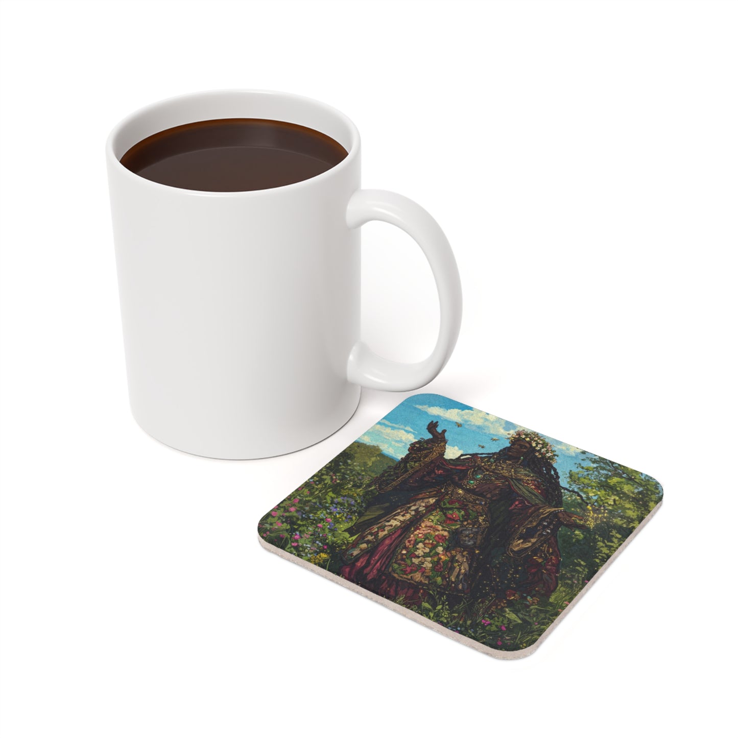 Ebony Mystic Coaster