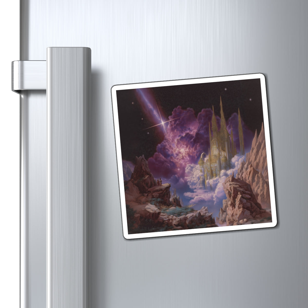 Veiled Palace Fridge Magnet