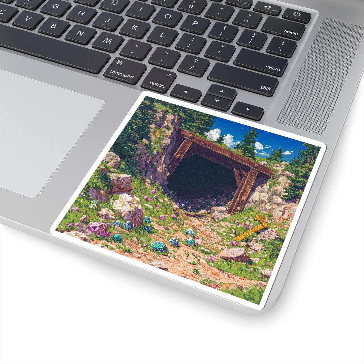 Mineral Mineshaft Sticker