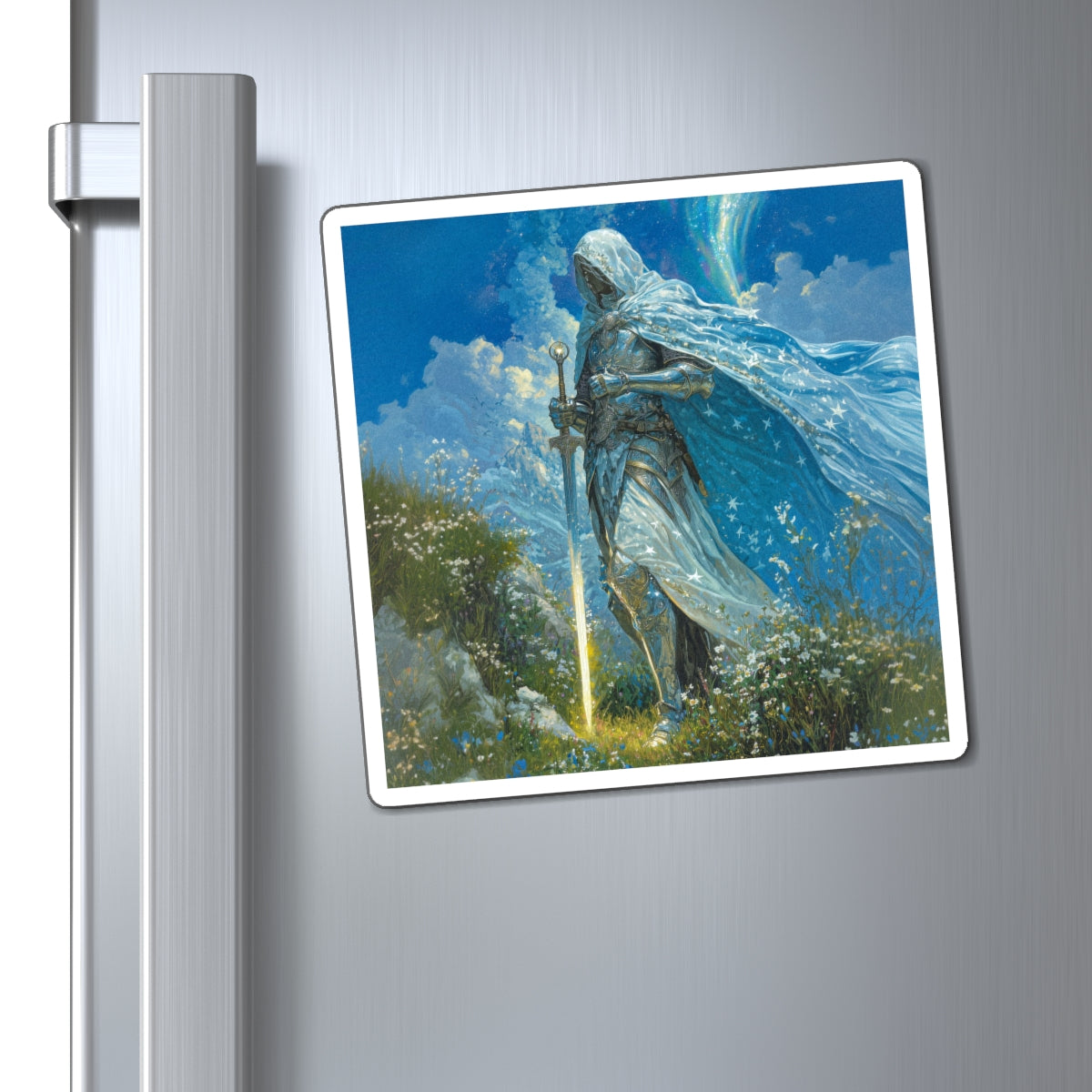 Cloaked Wanderer Fridge Magnet