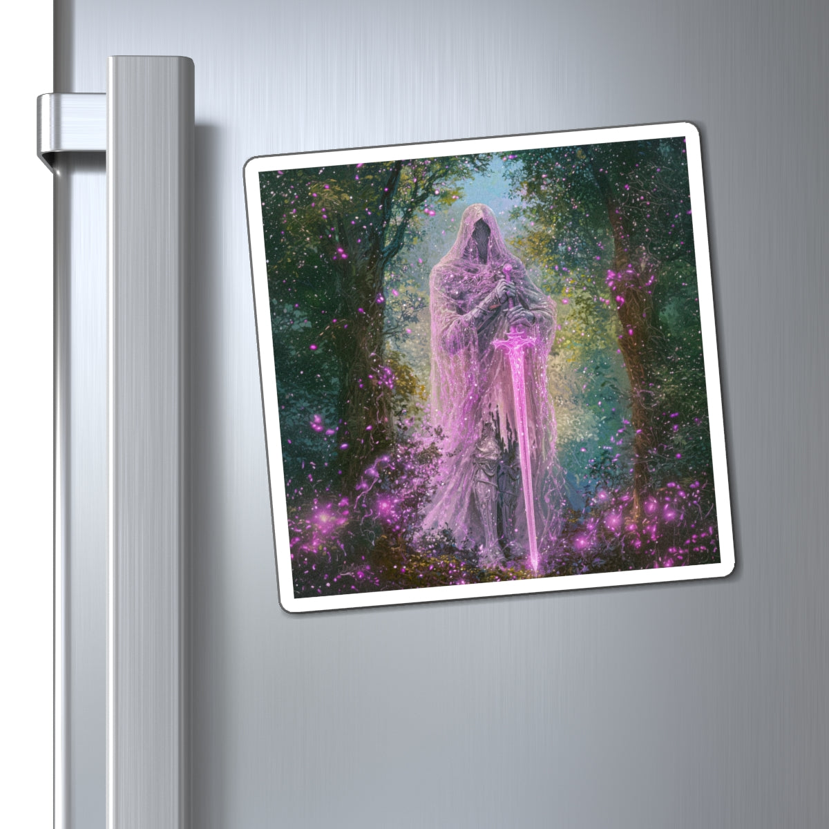 Ethereal Watcher Fridge Magnet