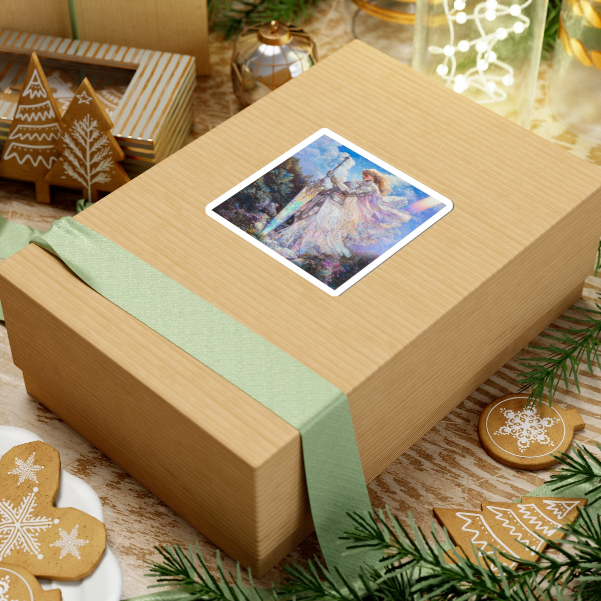 Iridescent Valkyrie Sticker