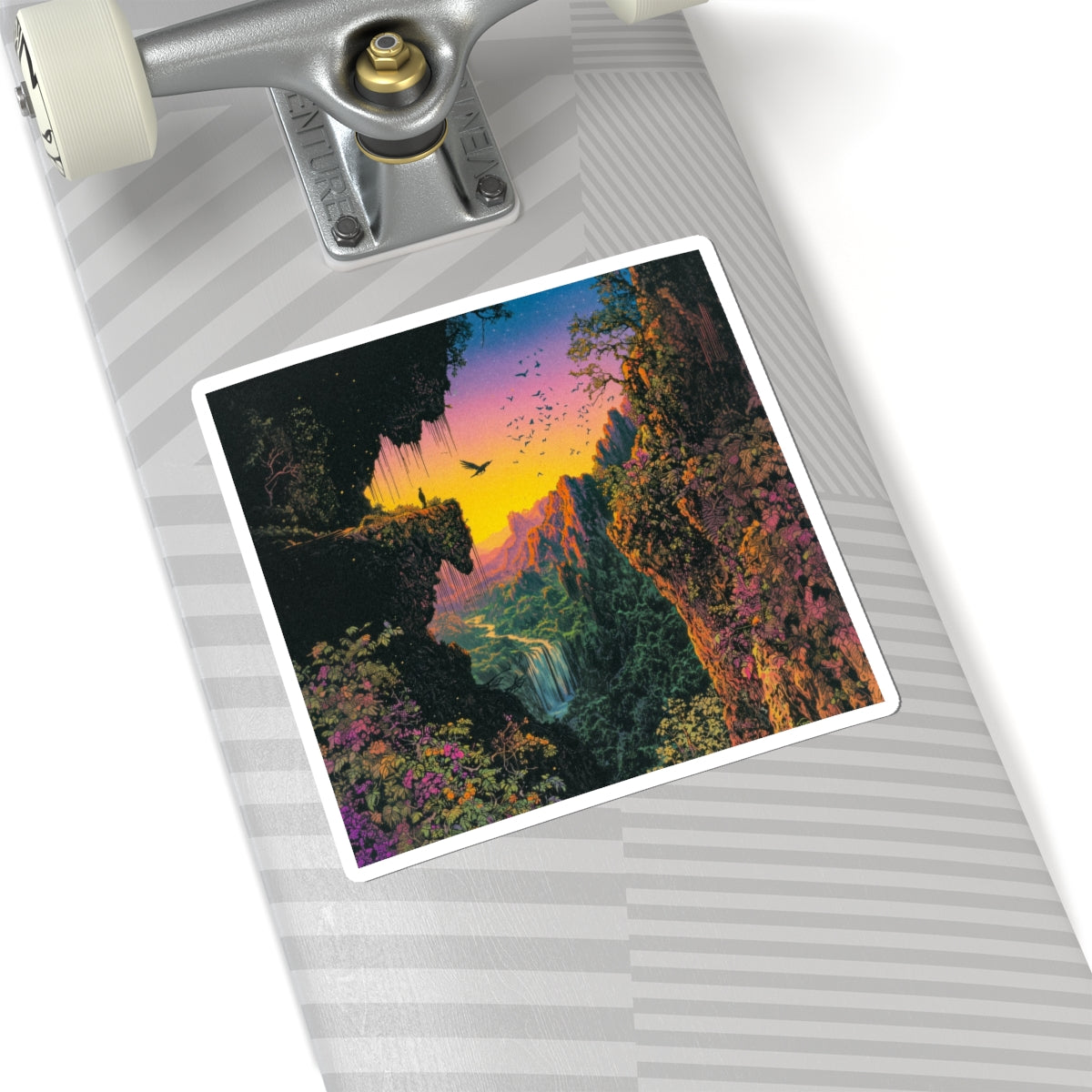 Jungle Sunset Sticker