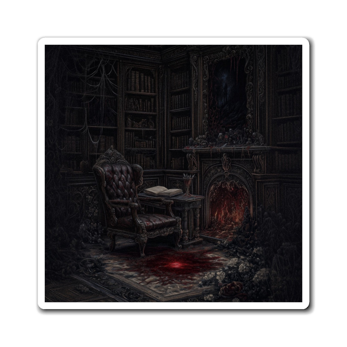 Eldritch Manor Fridge Magnet