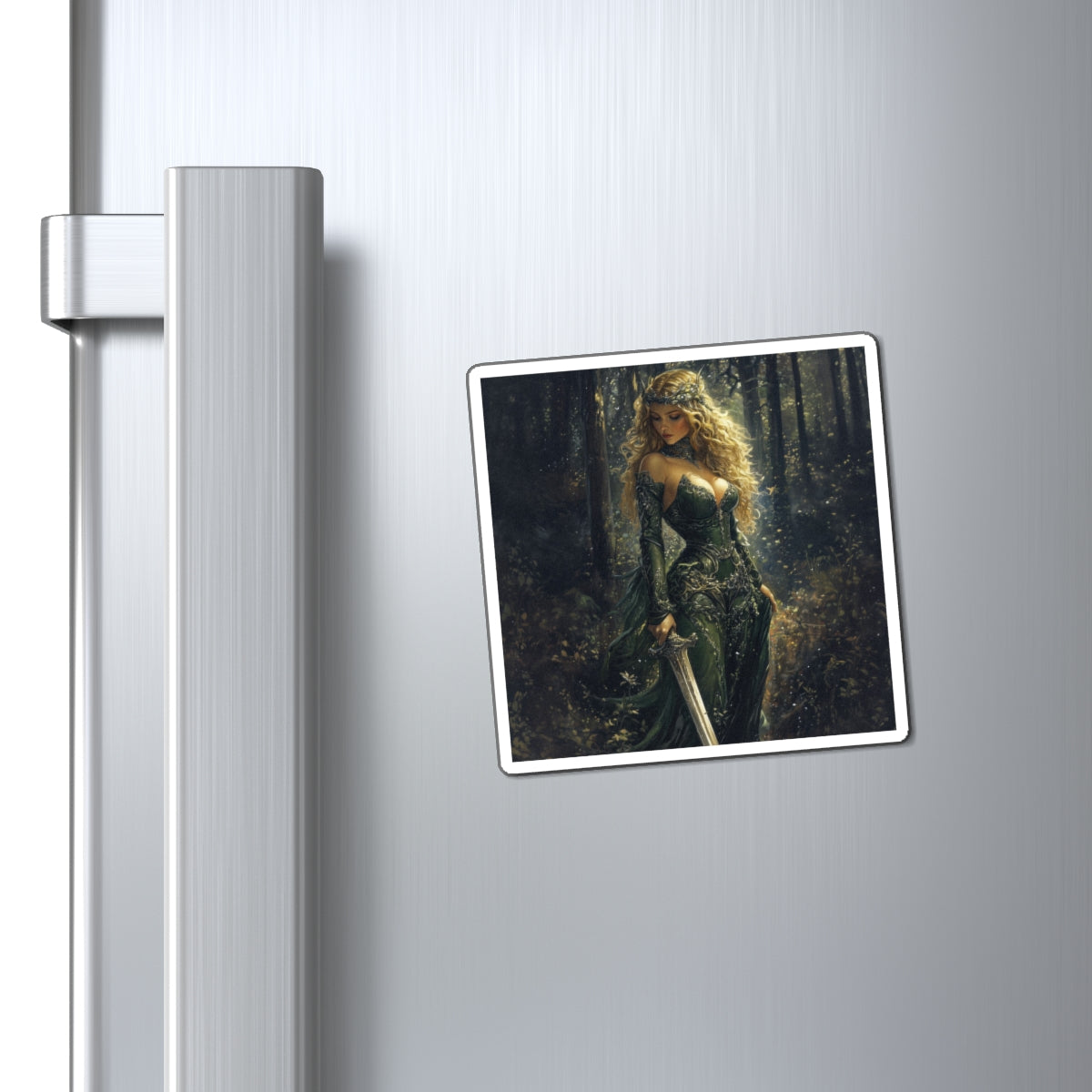 Woodland Warrior Fridge Magnet