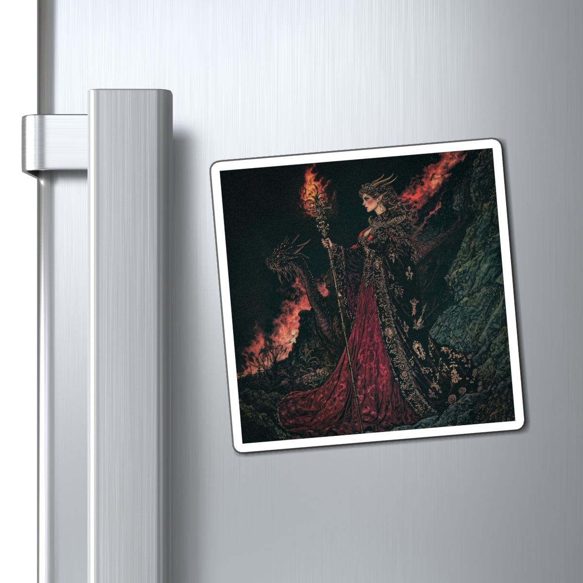Dragon Queen Fridge Magnet