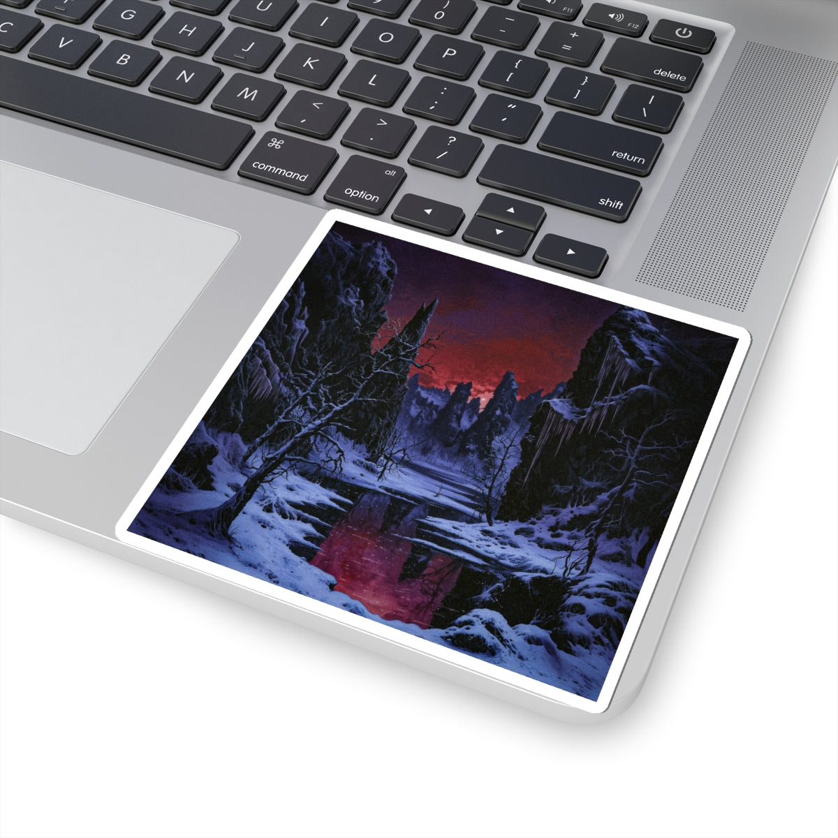 Crimson Frost Sticker