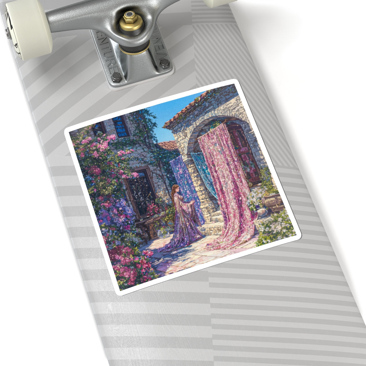 Dazzling Fabrics Sticker