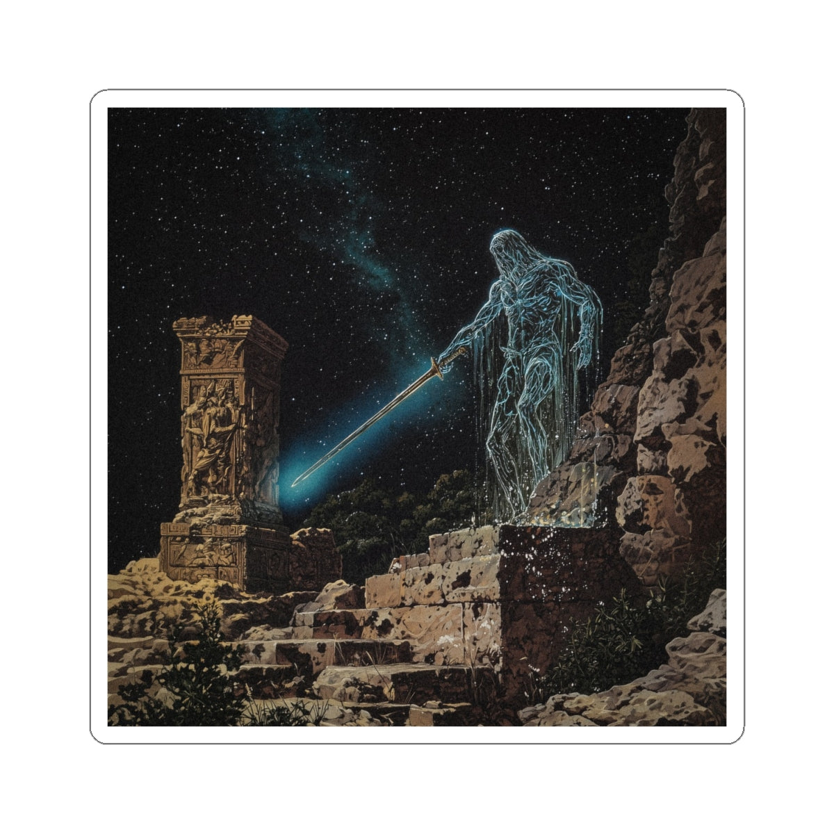 Translucent Spectre Sticker