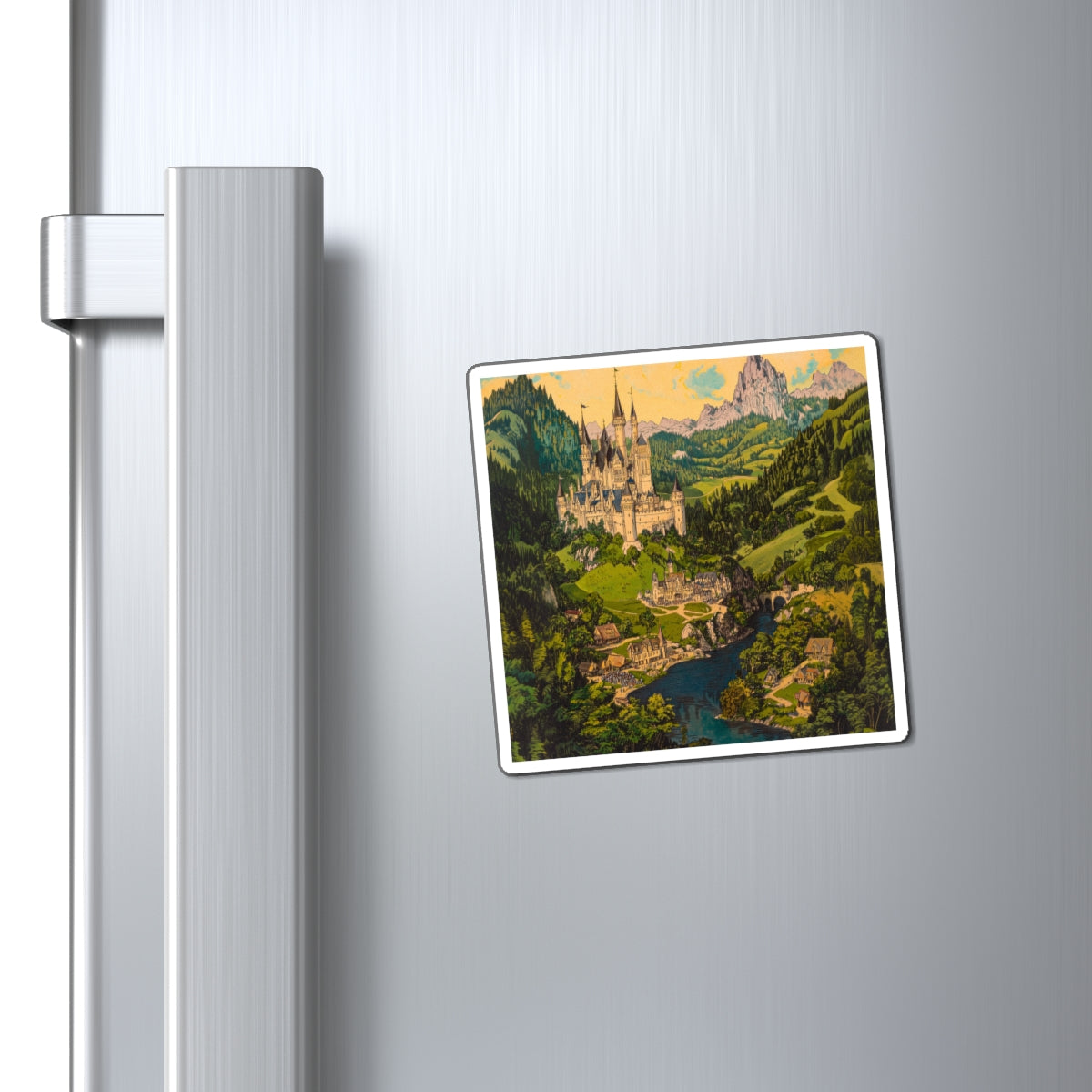 Verdant Kingdom Fridge Magnet
