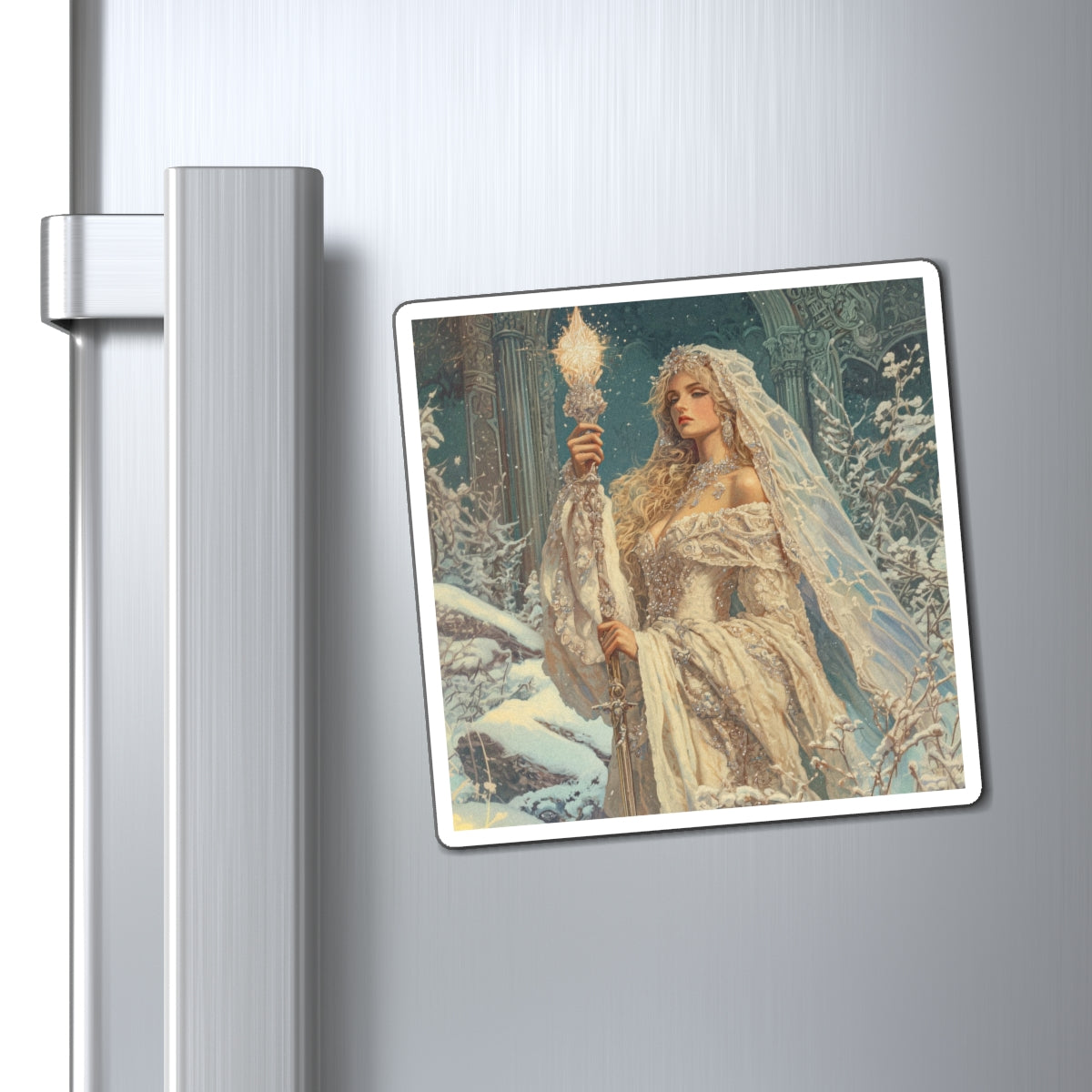 Frostborn Mystic Fridge Magnet