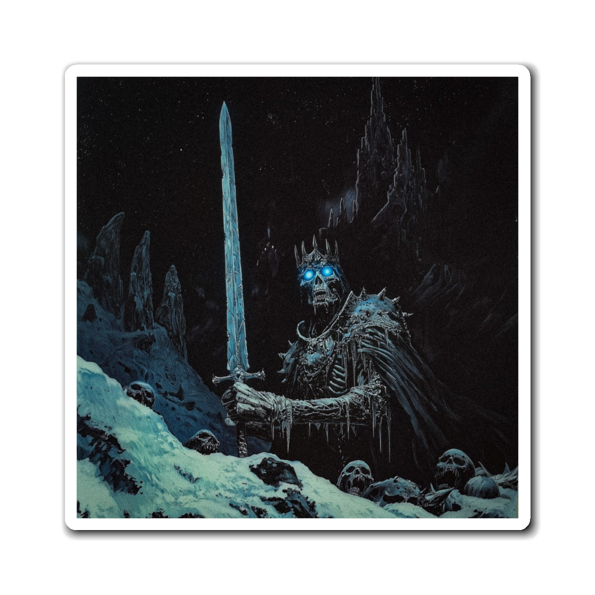 Fearsome Wight Fridge Magnet