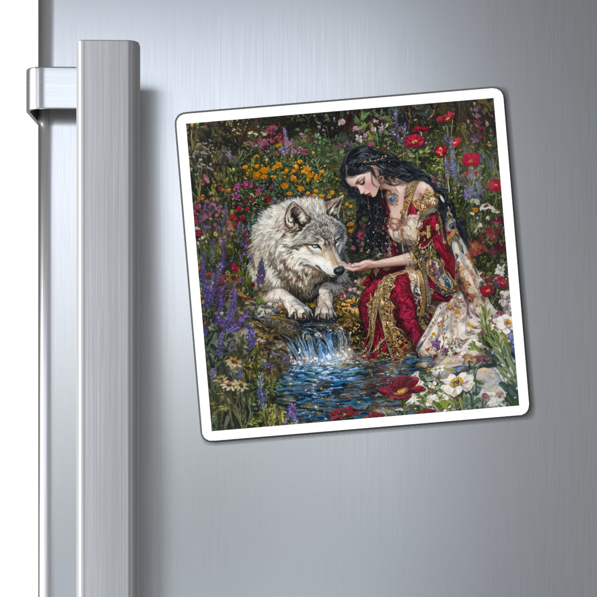 Maiden's Protector Fridge Magnet