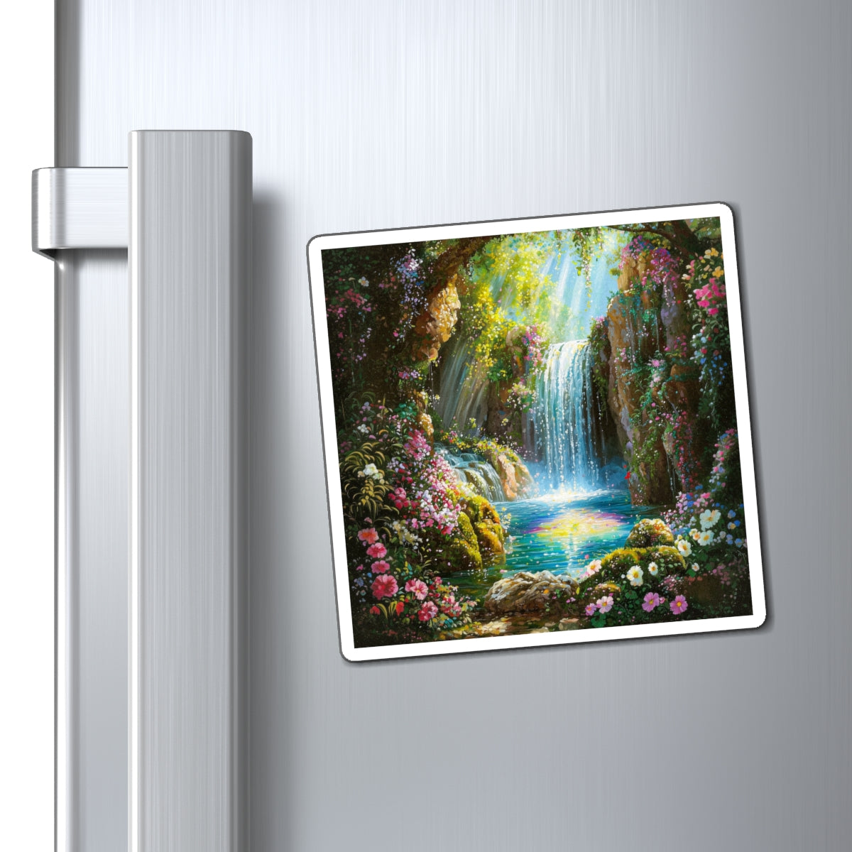 Rainforest Waterfall Fridge Magnet