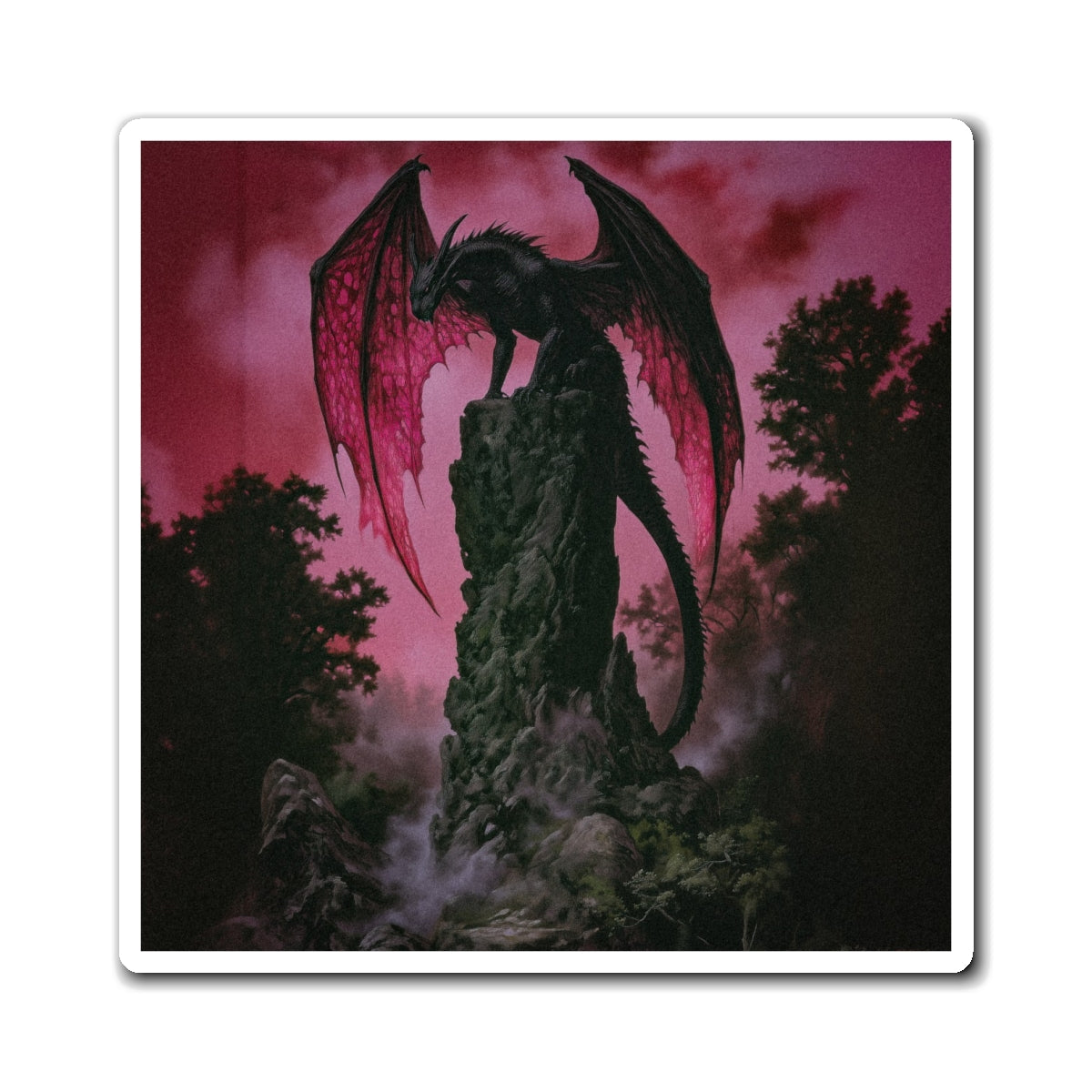 Harbinger Drake Fridge Magnet