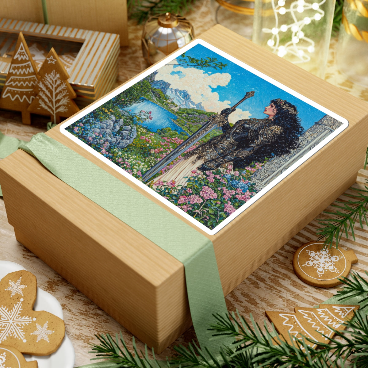 Obsidian Heroine Sticker