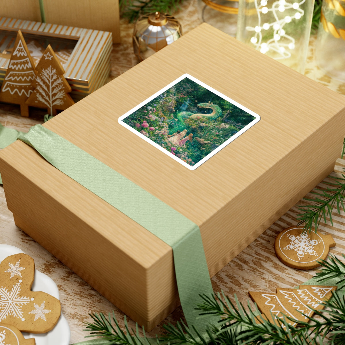 River Serpent Sticker