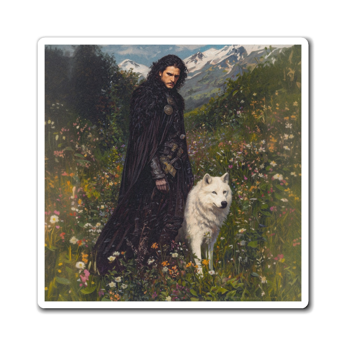 Lord Commander Fridge Magnet