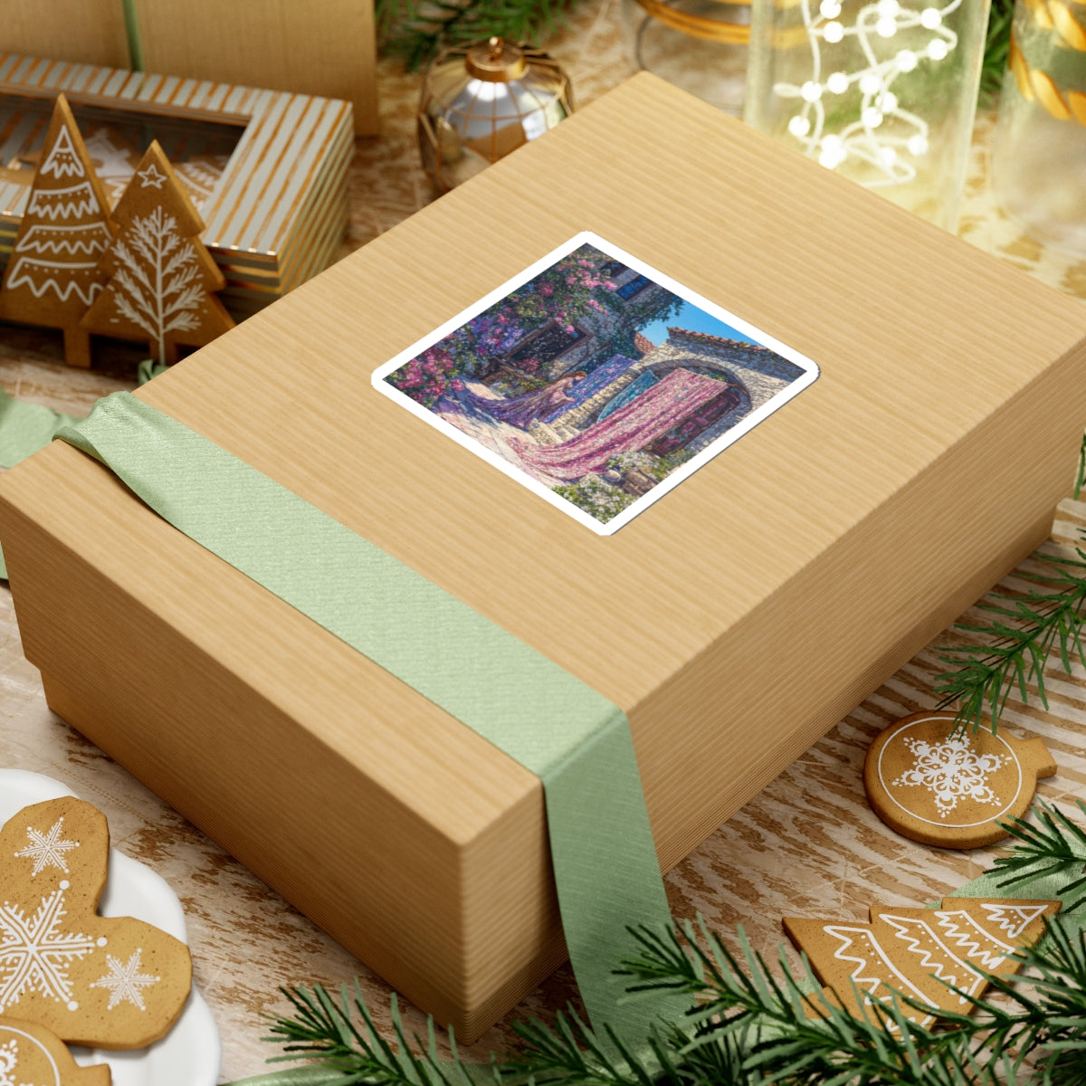 Dazzling Fabrics Sticker