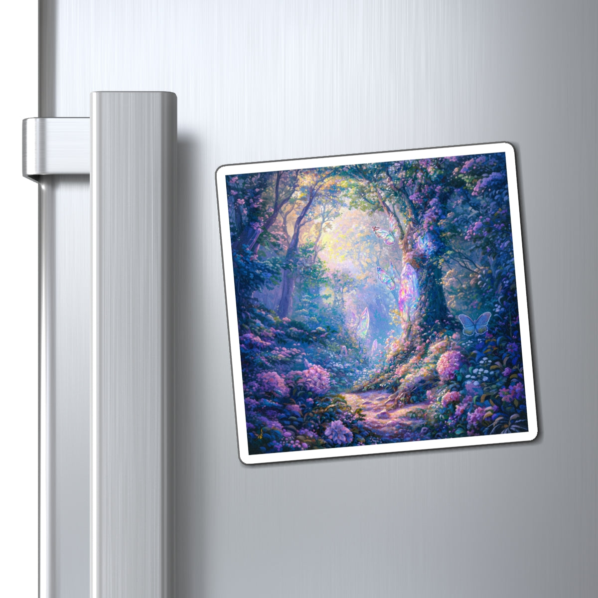 Butterfly Path Fridge Magnet