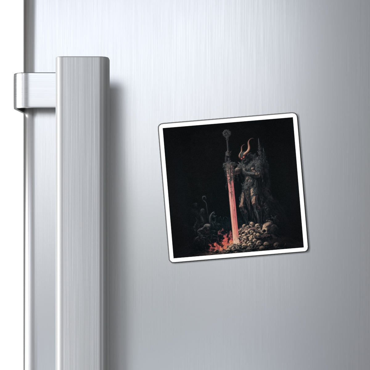 Triumphant Hellspawn Fridge Magnet