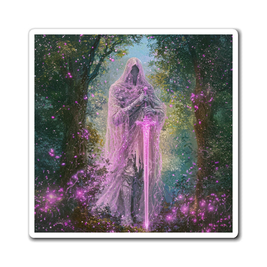 Ethereal Watcher Fridge Magnet