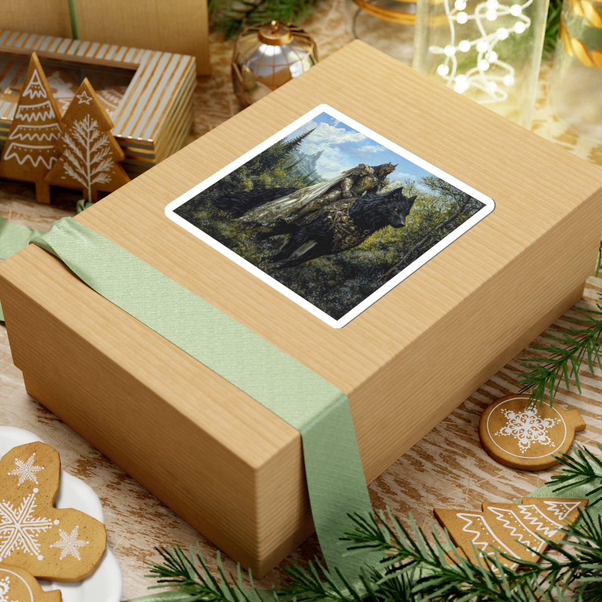 Direwolf Rider Sticker