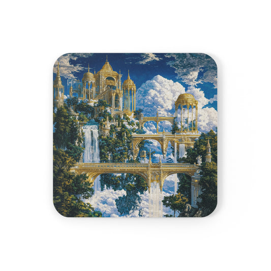 Suspended Sanctum Coaster